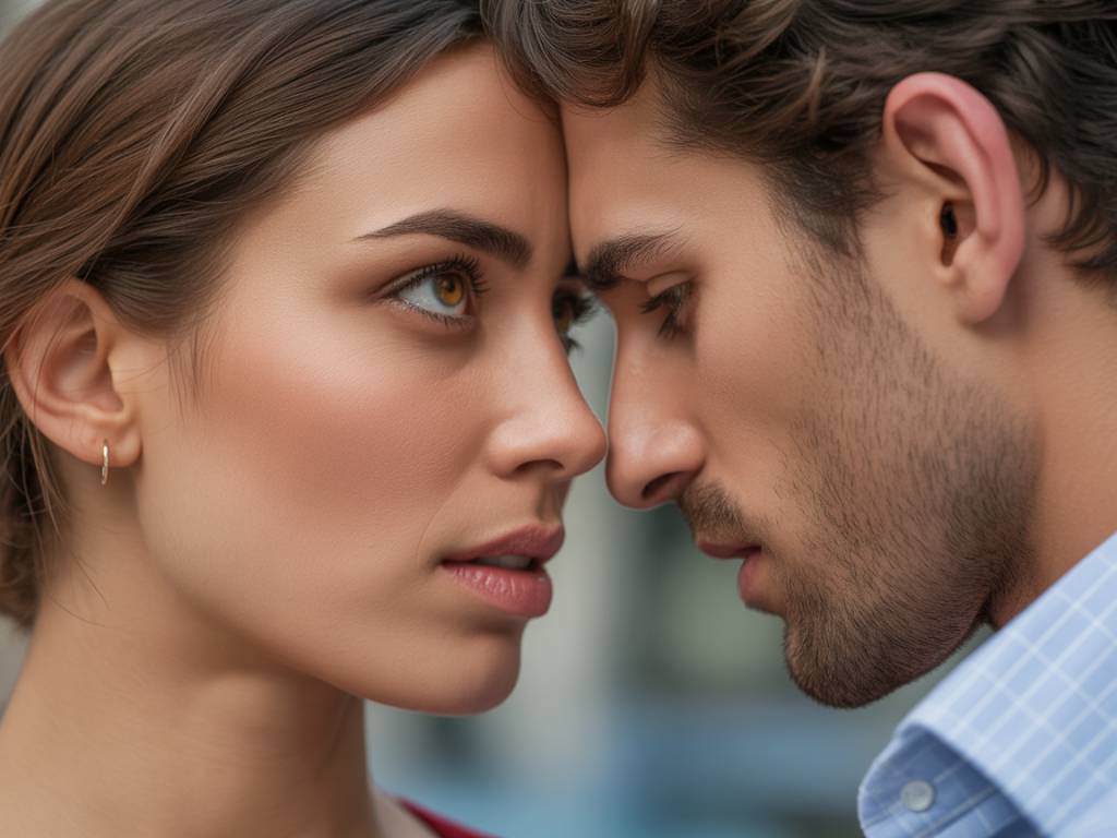 Femme qui soutient le regard d’un homme : interprétations et subtilité du langage oculaire